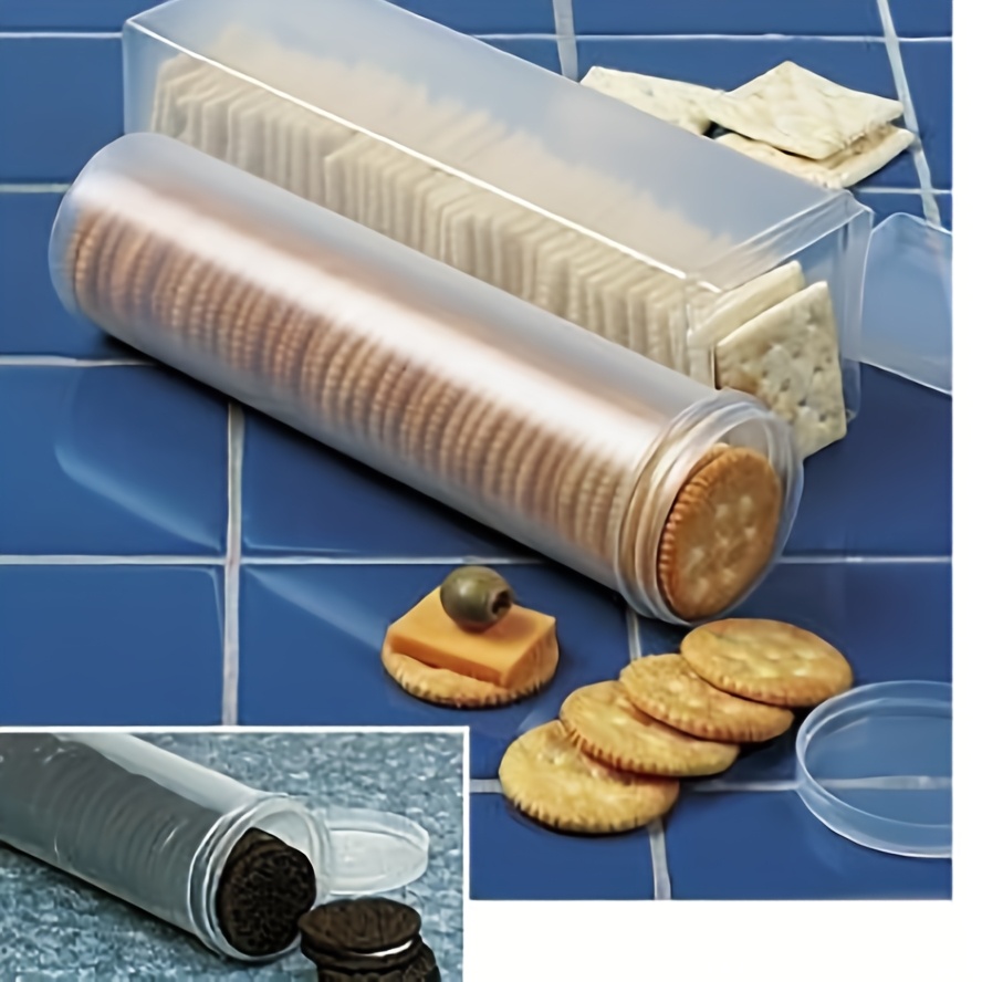 Food Storage Meals - กล่องเก็บอาหารทรงสี่เหลี่ยมใสแบบมีฝาปิด - กล่องจัดระเบียบในครัวแบบพลาสติกนำกลับมาใช้ใหม่ได้สำหรับพาสต้า บิสกิต ขนมขบเคี้ยว