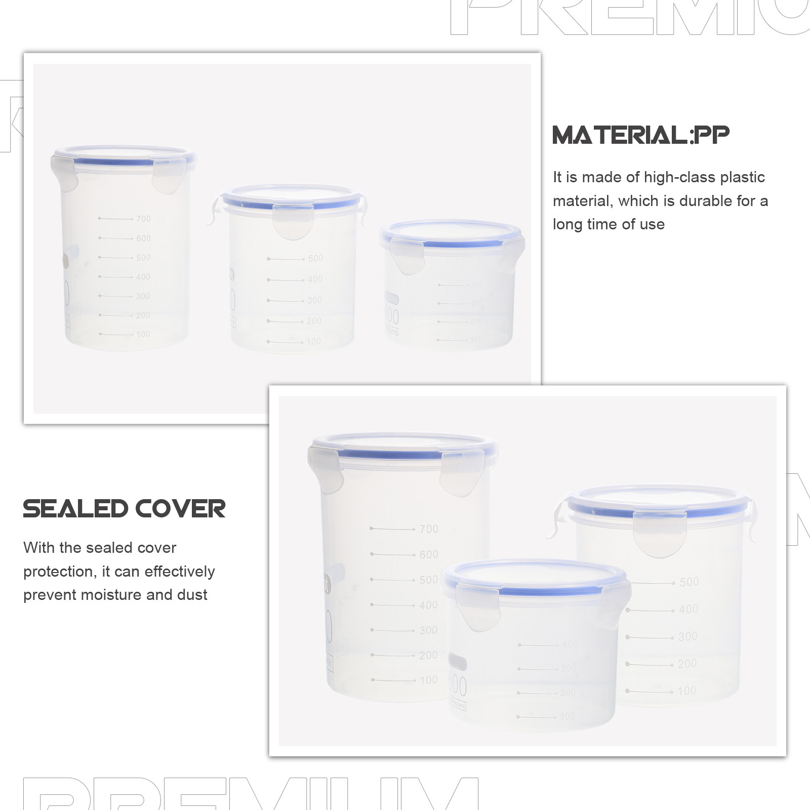 ชุดโหลเก็บอาหารแบบปิดผนึก 6 ชิ - Food Storage Containers บทวิจารณ์และราคา