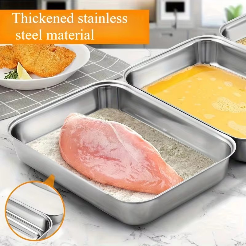 ชุดกล่องใส่อาหารสแตนเลส 3 ชิ้น - Food Storage Meals บทวิจารณ์และราคา